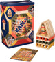Kapla - tonneau - jouets de construction - boîte d'automne - 200 planches