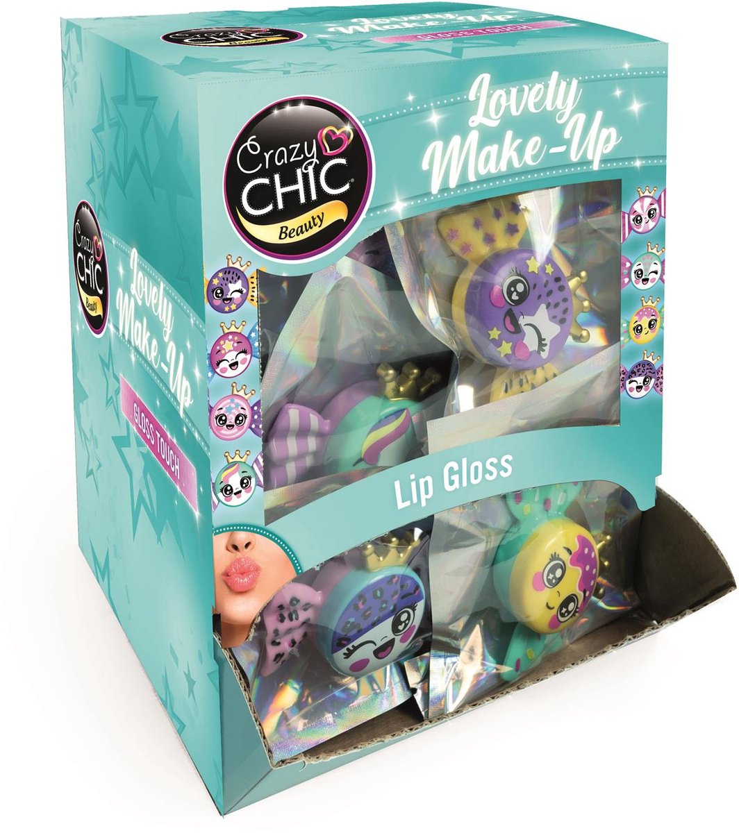 Clementoni Crazy Chic Belle forme de bonbons à lèvres à lèvres