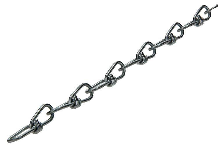 1013663 - chaîne victor galvanisée din5686ø 2mm l 28mm 50m wwl 32 kg | 50 pièces