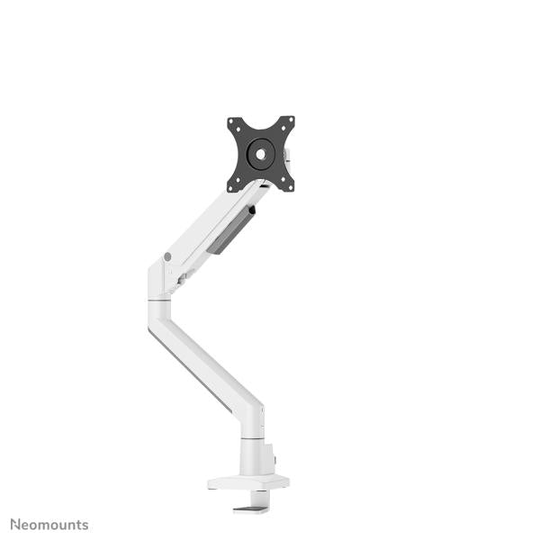 Neomounts Neomounts Desk Monitor Bras, Clamp Bommet, 9 kg, 43,2 cm (17) 88,9 cm (35) 100 x 100 mm, blanc
