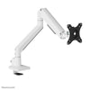 Neomounts Neomounts Desk Monitor Bras, Clamp Bommet, 9 kg, 43,2 cm (17) 88,9 cm (35) 100 x 100 mm, blanc