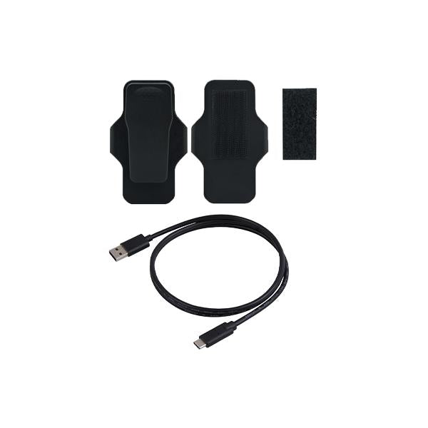 Transcender Kit d'accessoires de caméra corporelle TS-DBK6 Transcende pour DPB10C, USB Type-C, 1M, 360 ° Rotation