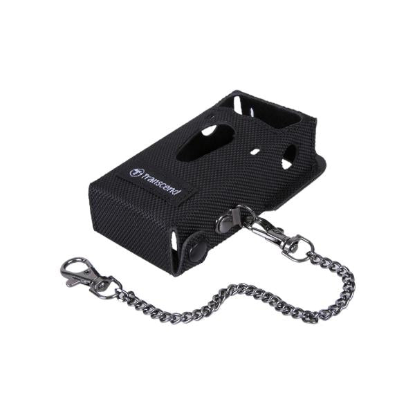 Transcender Kit d'accessoires de caméra corporelle TS-DBK7 Transcende, sac de transport pour DPB30, couverture de protection + chaîne de sécurité