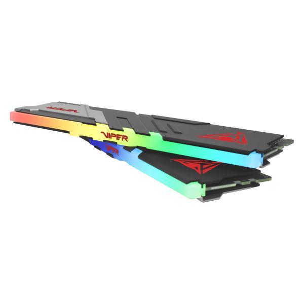 Patriot Patriot PVVR564G600C30K Viper Venom RGB DIMM Double Kit, 64 Go, DDR5, 6000MTS, CL30