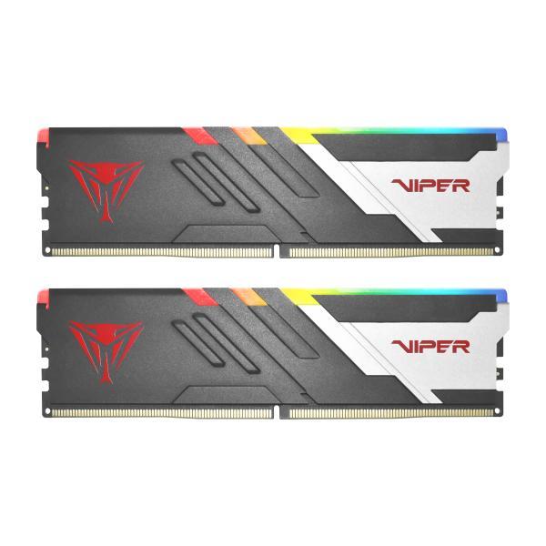 Patriot Patriot PVVR564G600C30K Viper Venom RGB DIMM Double Kit, 64 Go, DDR5, 6000MTS, CL30