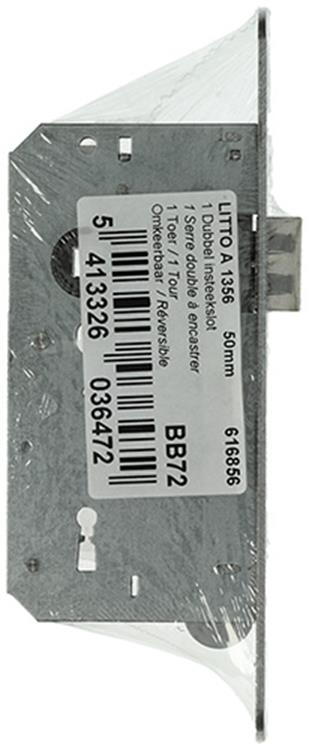 Yale 1014135 - 1 serrure double mortaise l r a1356 50mm | 2 pièces