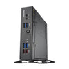 Navette navette DS50U XPC Slim PC Barebone, Intel Celeron 7305, DDR5, 2,5 gbit + 1 gbit, sans fan, 24 7, 90 W