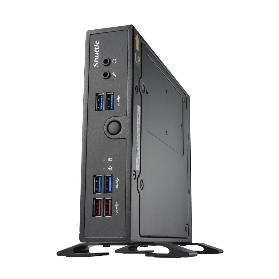 Navette navette DS50U XPC Slim PC Barebone, Intel Celeron 7305, DDR5, 2,5 gbit + 1 gbit, sans fan, 24 7, 90 W