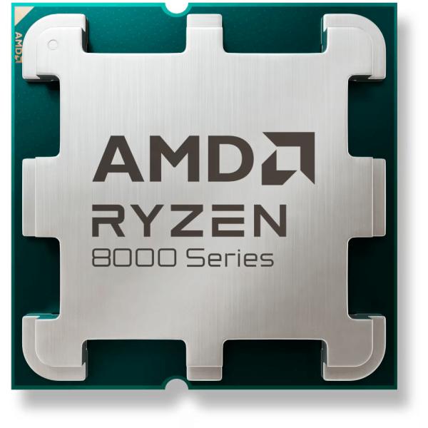 AMD 100-000001590 Ryzen 7 8700F Tray, AM5, 8-Core HT, 4,10 GHz, 16 Mo L3