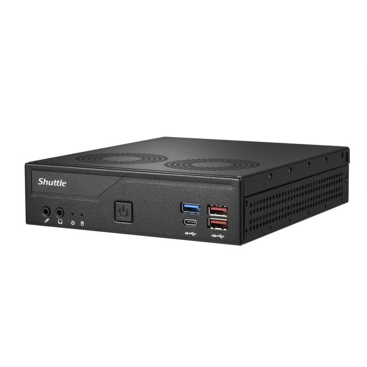 Navette navette DH770 Mini PC Barebone, 1,35L, LGA 1700, Intel H770, DDR5-Sdram, 2x 2,5g LAN, 2x M.2, 24 7