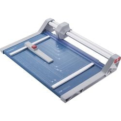 Machine de découpe de rouleaux Dahle 550 professionnelle bleue A4