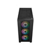Cooler Master E301-KGNN-S00 Elite 301 Black Argb, ATX, fenêtre, USB 3.2 Gen 1 Type-C, 3x 120 mm Argb