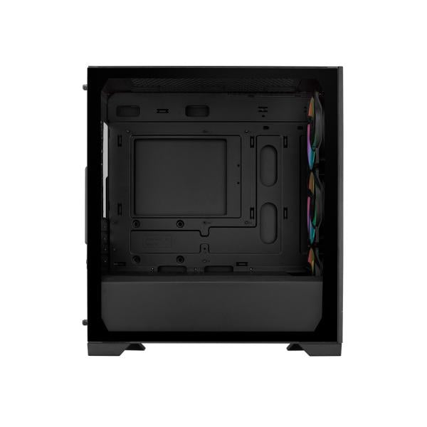 Cooler Master E301-KGNN-S00 Elite 301 Black Argb, ATX, fenêtre, USB 3.2 Gen 1 Type-C, 3x 120 mm Argb