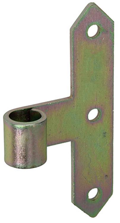 1013222 - charnière soudée jaune sat. 150 mm de diamètre 18 mm | 10 pièces