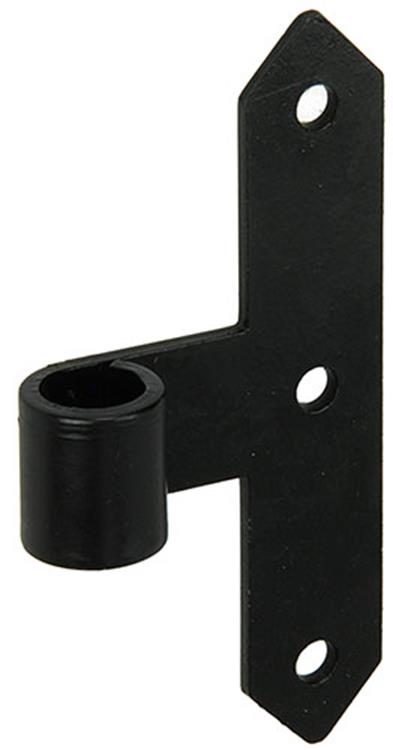 1013221 - charnière soudée noire 150 mm dia 18 mm | 10 pièces