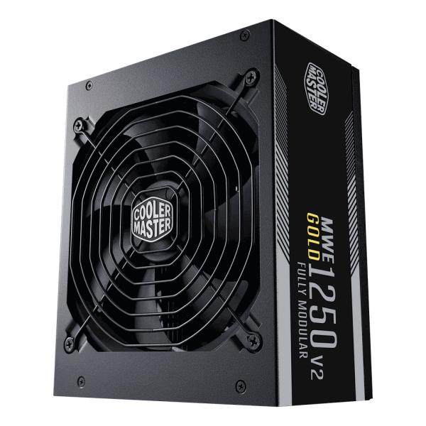 Cooler Master MPE-C501-AFCAG-3EEU MWE GOLD 1250 V2 Black, ATX3.1, 1250W, = 90% @Typical, 140 mm