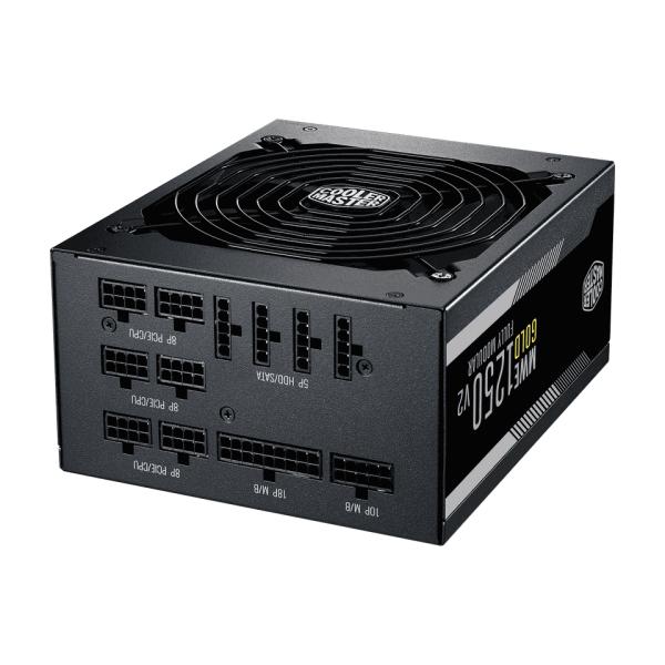 Cooler Master MPE-C501-AFCAG-3EEU MWE GOLD 1250 V2 Black, ATX3.1, 1250W, = 90% @Typical, 140 mm