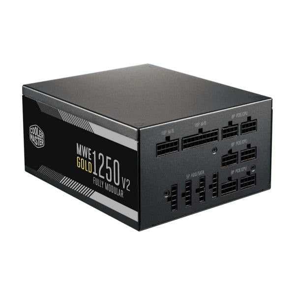 Cooler Master MPE-C501-AFCAG-3EEU MWE GOLD 1250 V2 Black, ATX3.1, 1250W, = 90% @Typical, 140 mm