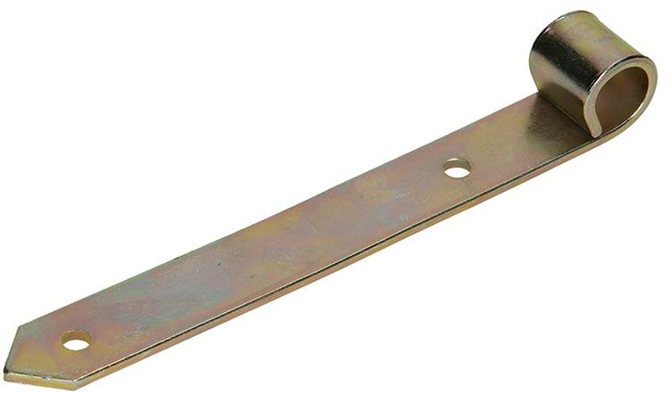 1013230 - Charnière simple trappe plaquée jaune 20 cm dia 18 mm | 6 pièces