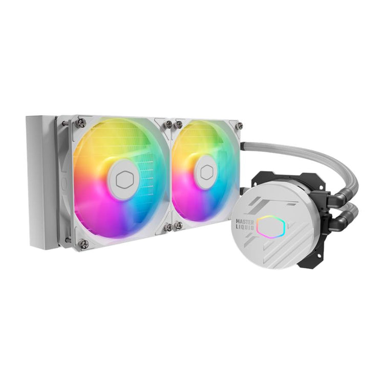 Cooler Master MLW-D24M-A18PA-RW Masterliquid 240 Core II Argb White, 2x 120mm Argb, 4 broches PWM