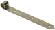 1013231 - charnière à trappe simple plaquée jaune 25 cm dia 18 mm | 6 pièces