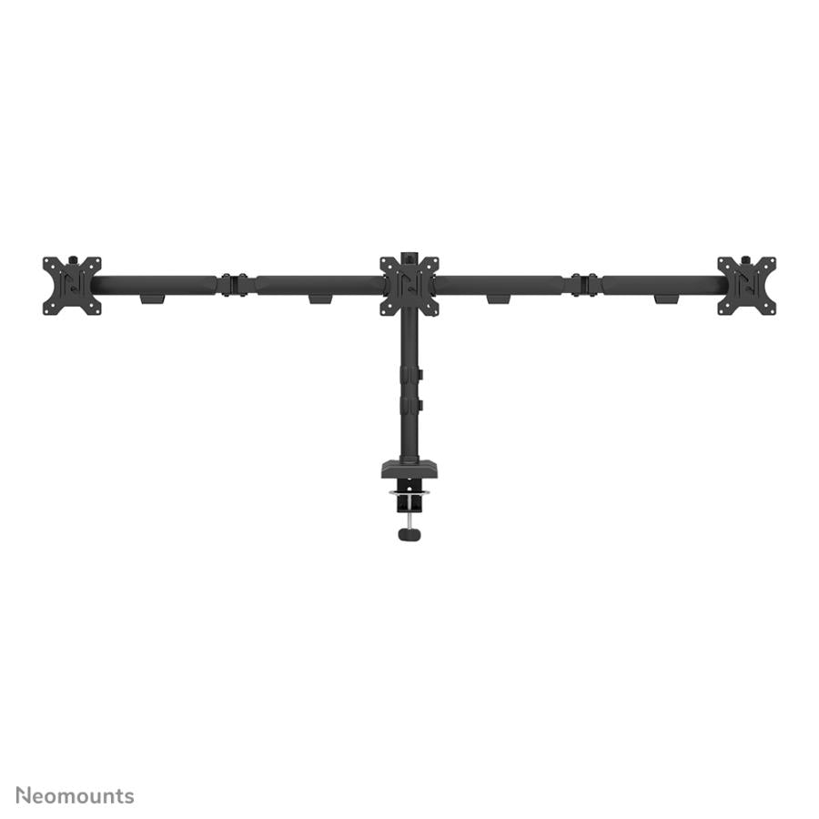 Neomounts Neomounts DS60-600BL3 BRAUT DE SUPIRIT DE BURIS, CRIMP TROMMET, 10 27, 100 x 100 mm, ajustement de hauteur, noir