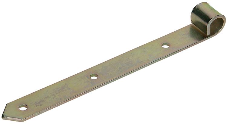 1013231 - charnière à trappe simple plaquée jaune 25 cm dia 18 mm | 6 pièces