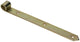 1013232 - charnière à trappe simple plaquée jaune 30 cm dia 18 mm | 6 pièces