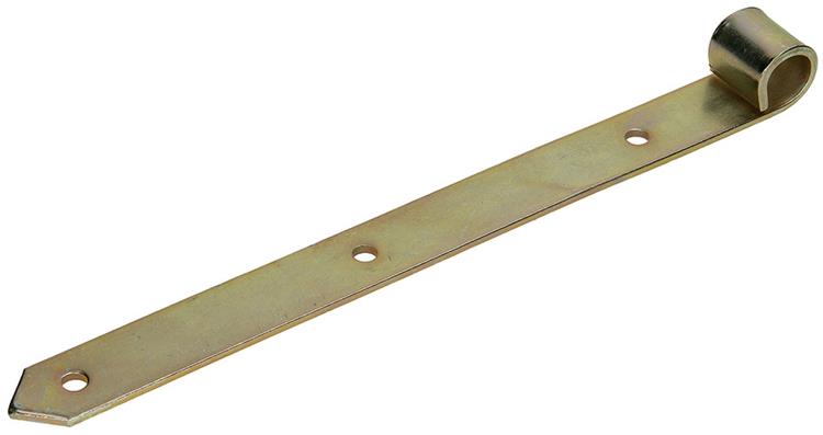 1013232 - charnière à trappe simple plaquée jaune 30 cm dia 18 mm | 6 pièces