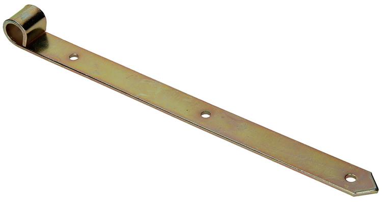 1013233 - charnière à trappe simple plaquée jaune 35 cm dia 18 mm | 6 pièces