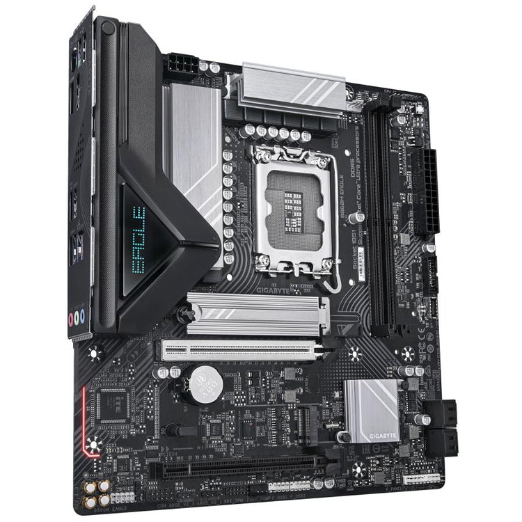 Gigabyte B860m Eagle, MATX, Intel LGA1851, B860, 2X DDR5, 2.5 GBE, USB TYPE-C, PCIE 5.0