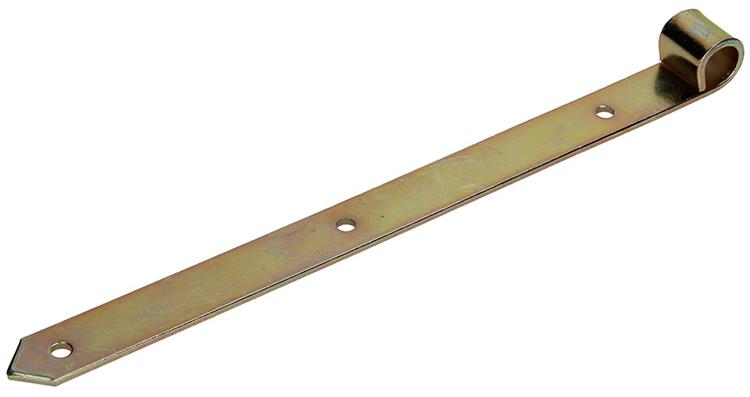 1013233 - charnière à trappe simple plaquée jaune 35 cm dia 18 mm | 6 pièces