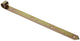 1013234 - charnière à trappe simple plaquée jaune 40 cm dia 18 mm | 6 pièces
