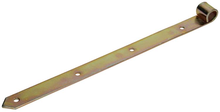1013234 - charnière à trappe simple plaquée jaune 40 cm dia 18 mm | 6 pièces