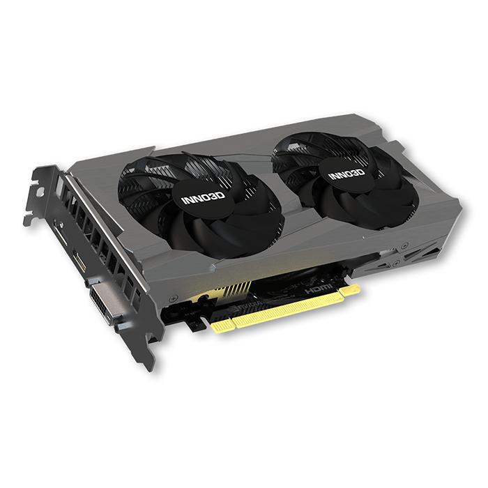 Inno3d N30502-06D6-1880VA60 GEFORCE RTX 3050, ATX, 6 Go, GDDR6, 96 bits, 168 Go S, double ventilateur