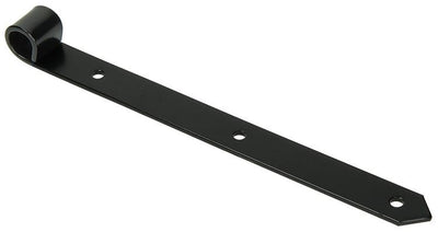 1013237 - charnière volet simple noir 30 cm dia 18 mm | 6 pièces