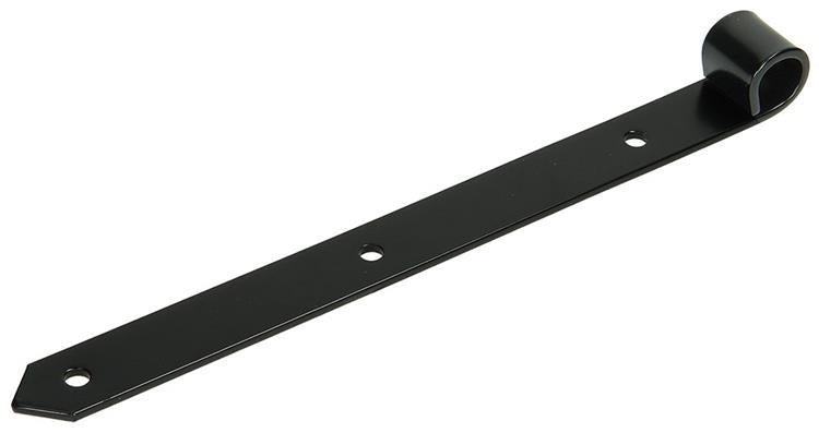1013237 - charnière volet simple noir 30 cm dia 18 mm | 6 pièces