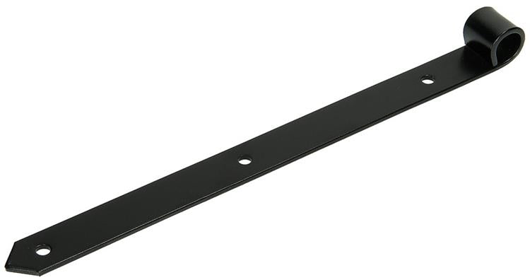 1013639 - charnière volet simple noir 35 cm dia 18 mm | 6 pièces