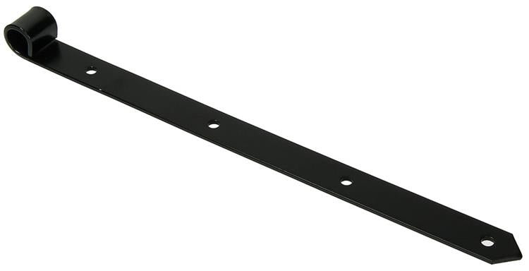 1013640 - charnière volet simple noir 40 cm dia 18 mm | 6 pièces
