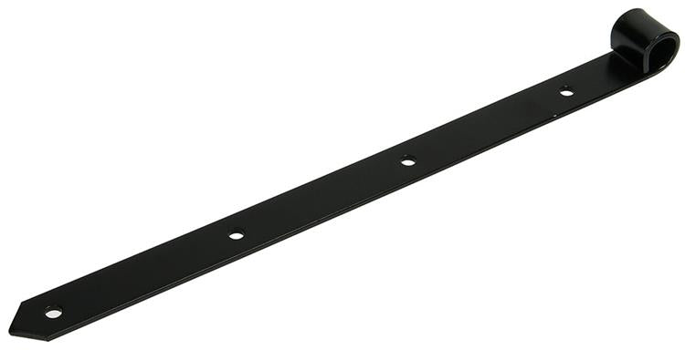 1013640 - charnière volet simple noir 40 cm dia 18 mm | 6 pièces