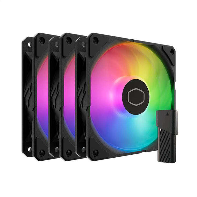 Cooler Master MFX-B2DN-253P2-R2 Dréancière Edge 120 Argb 3-en-1, 3x 120 mm, 690 ~ 2500 ± 10% RPM