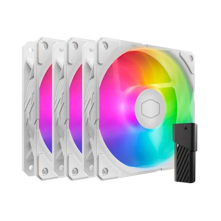 Cooler Master MFX-B2DW-253P2-R2 ENFAGE DRADLE FLOW 120 ARVE NE 3-en-1, 3x 120 mm, LDB, 690 ~ 2500 tr / min