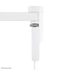 NEOMOUNTS DS22-840WH6 PIOGNE DE BUREAU avec pince, 1,4 m, intérieur, type F, plastique, blanc, livraison de puissance