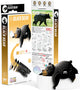 Puzzle 3D Eugy - ours noir - animaux sauvages - durable - collectionnez-les tous - 6 ans
