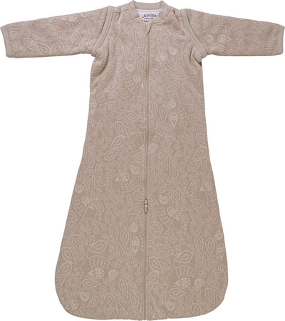 Lodger hopper - gigoteuse pour bébé avec manches zippées - beige - 98 cm - 2,4 tog - siège auto - gigoteuse d'hiver pour bébé