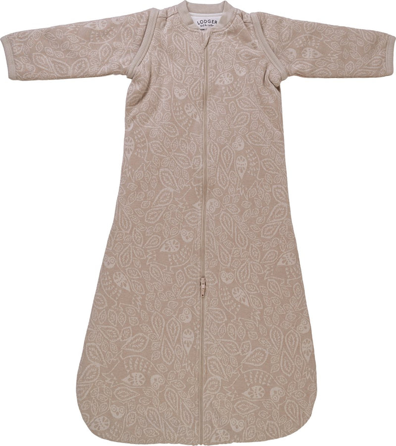 Lodger hopper - gigoteuse pour bébé avec manches zippées - beige - 98 cm - 2,4 tog - siège auto - gigoteuse d'hiver pour bébé