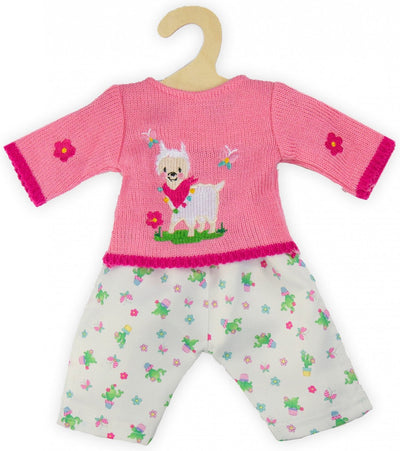 Pullor de poupées avec pantalon alpaga, 28-35 cm