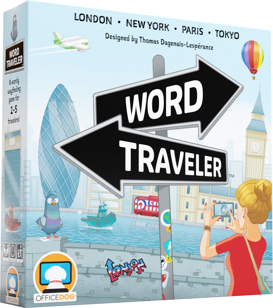 Jeux horribles voyageur de mots - jeu de société anglais