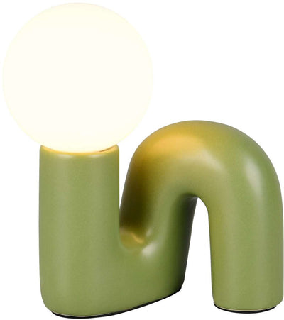 Rl vis ta lumière réalité Quinn - lampe de table - vert - excl. 1x g9 3 w - interrupteur à cordon