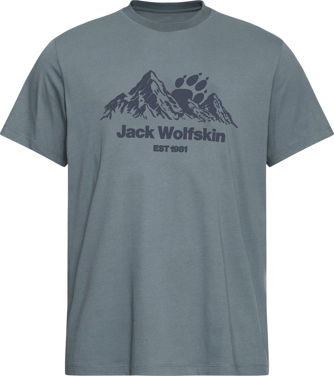 Jack wolfskin carefree t m chemise d'extérieur pour hommes-gris odessa